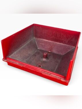 Vintage Northwestern 60 Gumball Machine Bottom Base Bottom Plate Red Metal